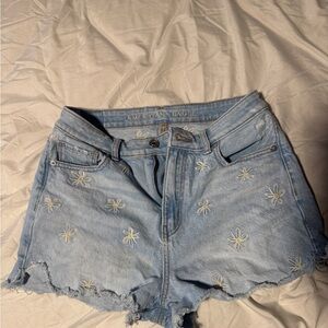 american eagle jean shorts